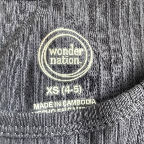 Never worn-Bunny LOVE Wonder nation short sleeve tutu dresses XS 4-5/5T - Picture 9 of 12